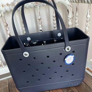 OG Navy Bogg Bag Large